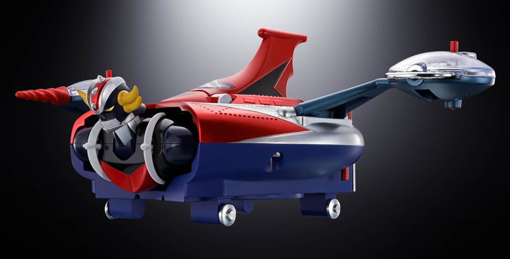 UFO Robo Grendizer Chogokin Actionfigur Deluxe Grendizer & UFO Spazer 14 cm
