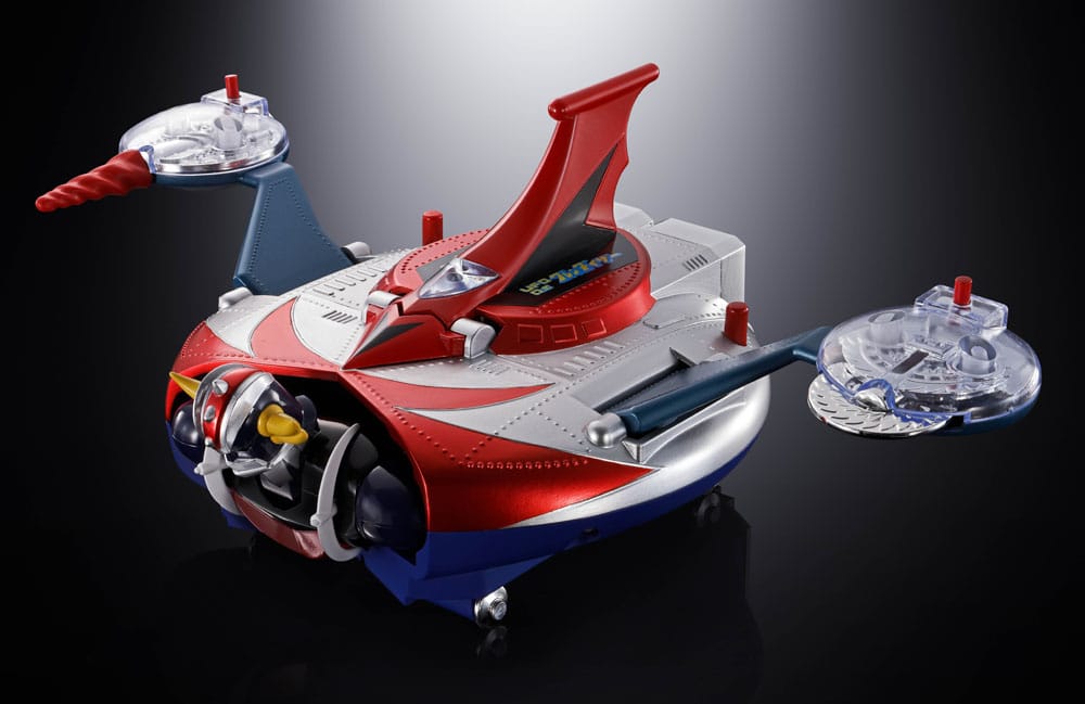 UFO Robo Grendizer Chogokin Actionfigur Deluxe Grendizer & UFO Spazer 14 cm