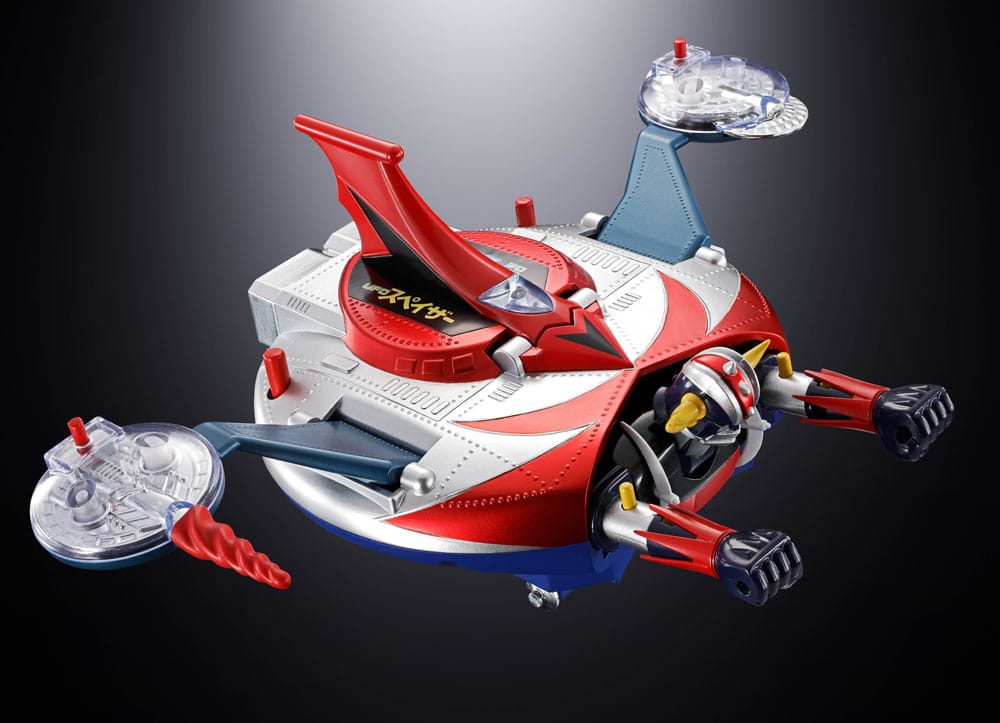 UFO Robo Grendizer Chogokin Actionfigur Deluxe Grendizer & UFO Spazer 14 cm