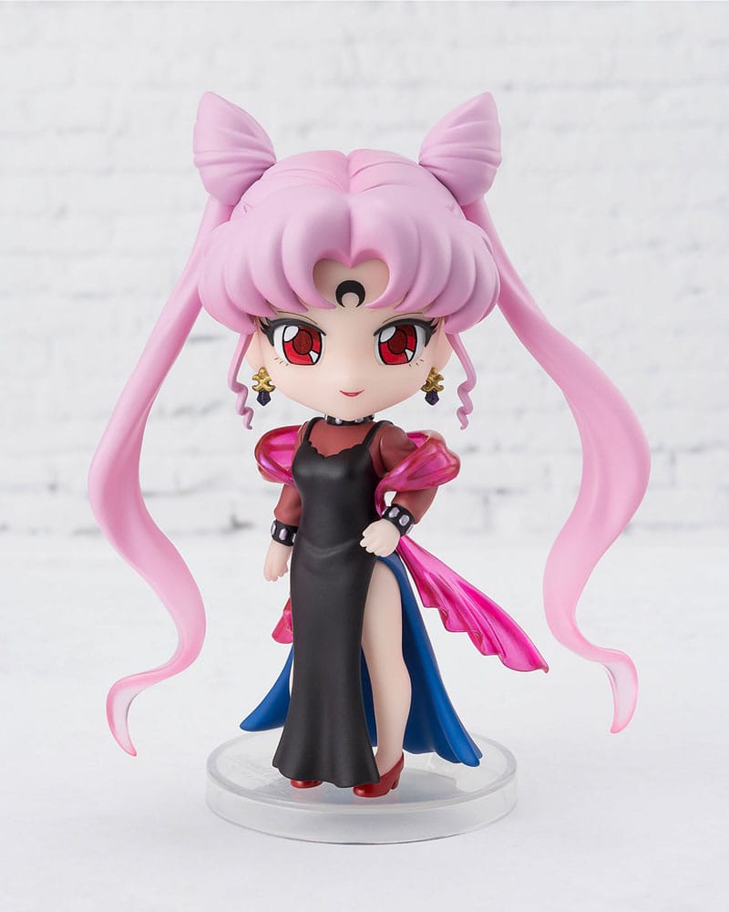 Pretty Guardian Sailor Moon R mini Actionfigur Black Lady 9 cm   