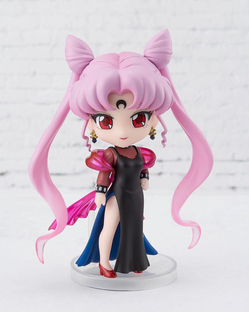Pretty Guardian Sailor Moon R mini Actionfigur Black Lady 9 cm   