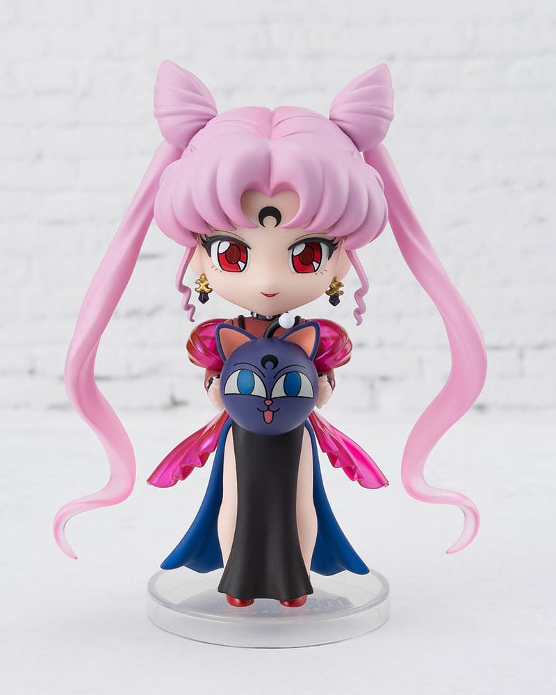 Pretty Guardian Sailor Moon R mini Actionfigur Black Lady 9 cm   