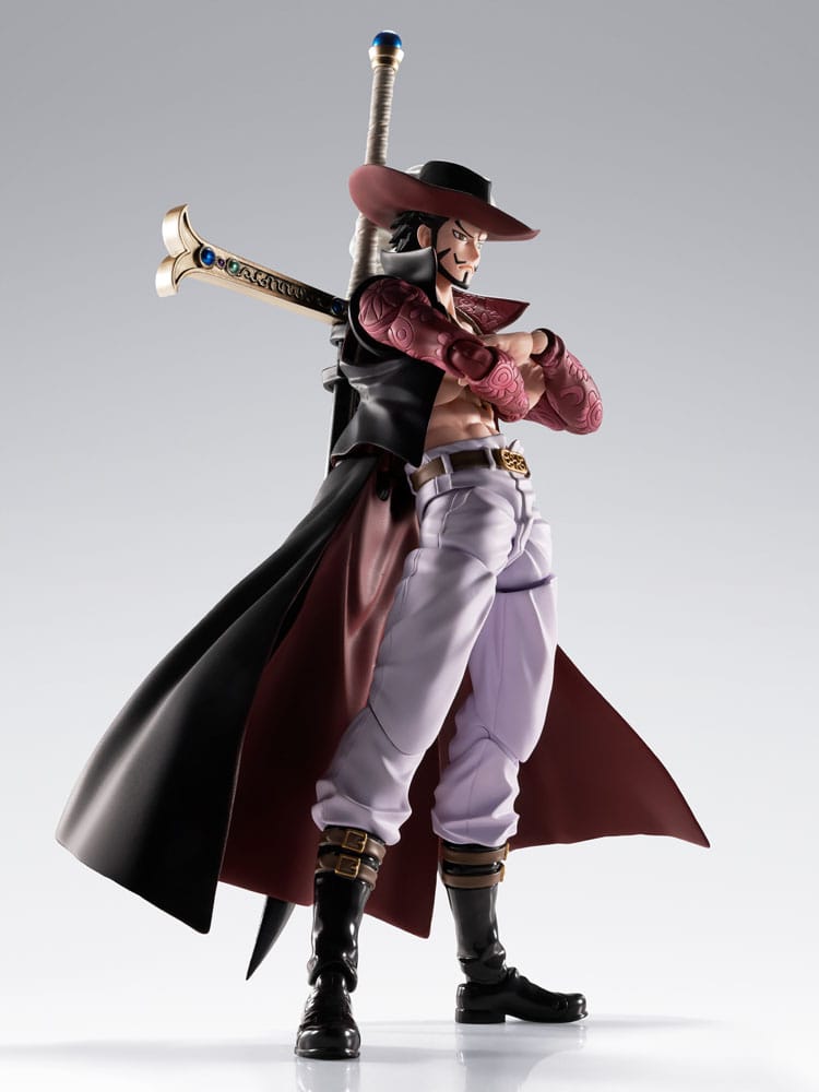 One Piece S.H.Figuarts Actionfigur Dracule Mihawk Hawkeye 17 cm      