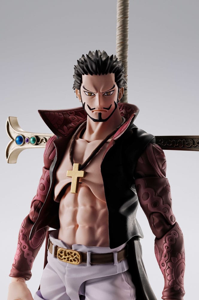 One Piece S.H.Figuarts Actionfigur Dracule Mihawk Hawkeye 17 cm      