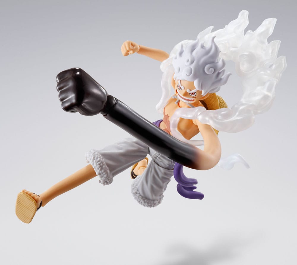 One Piece S.H.Figuarts Actionfigur Monkey D. Luffy Gear 5 -Future Island Egghead- 15 cm    