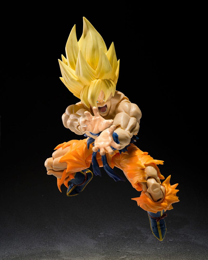 Dragon Ball S.H. Figuarts Actionfigur Super Saiyan Son Goku Legendary Super Saiyan (Best Selection) 15 cm 