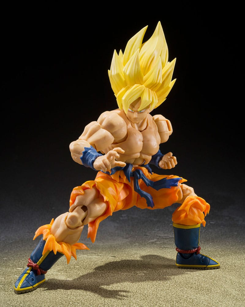 Dragon Ball S.H. Figuarts Actionfigur Super Saiyan Son Goku Legendary Super Saiyan (Best Selection) 15 cm 