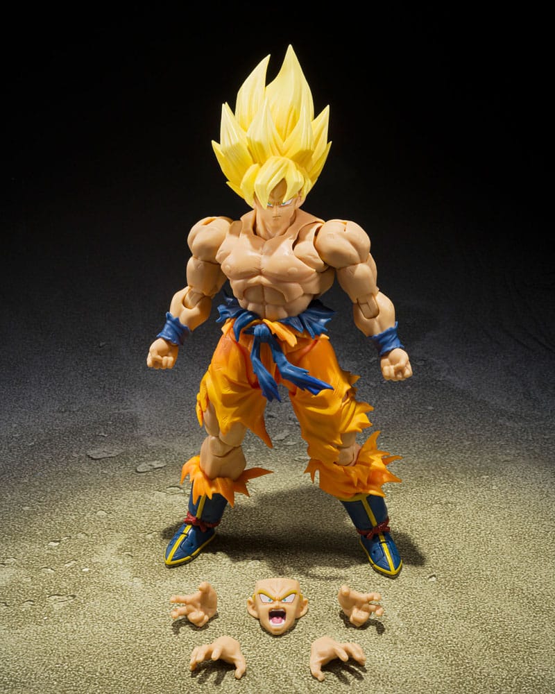 Dragon Ball S.H. Figuarts Actionfigur Super Saiyan Son Goku Legendary Super Saiyan (Best Selection) 15 cm 