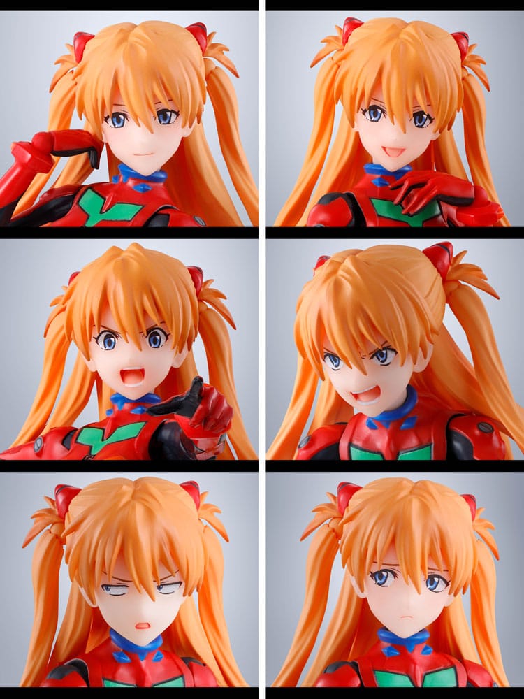 Neon Genesis Evangelion S.H.Figuarts Actionfigur Asuka Shikigami Langley 14 cm      