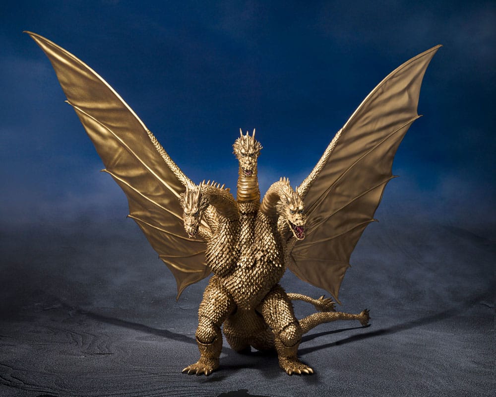 Godzilla S.H. Monster Arts Actionfigur King Ghidora (1972) 25 cm  