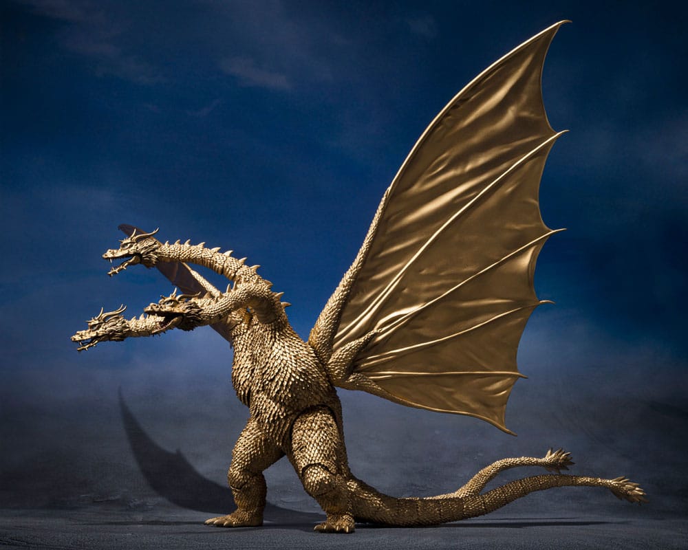 Godzilla S.H. Monster Arts Actionfigur King Ghidora (1972) 25 cm  