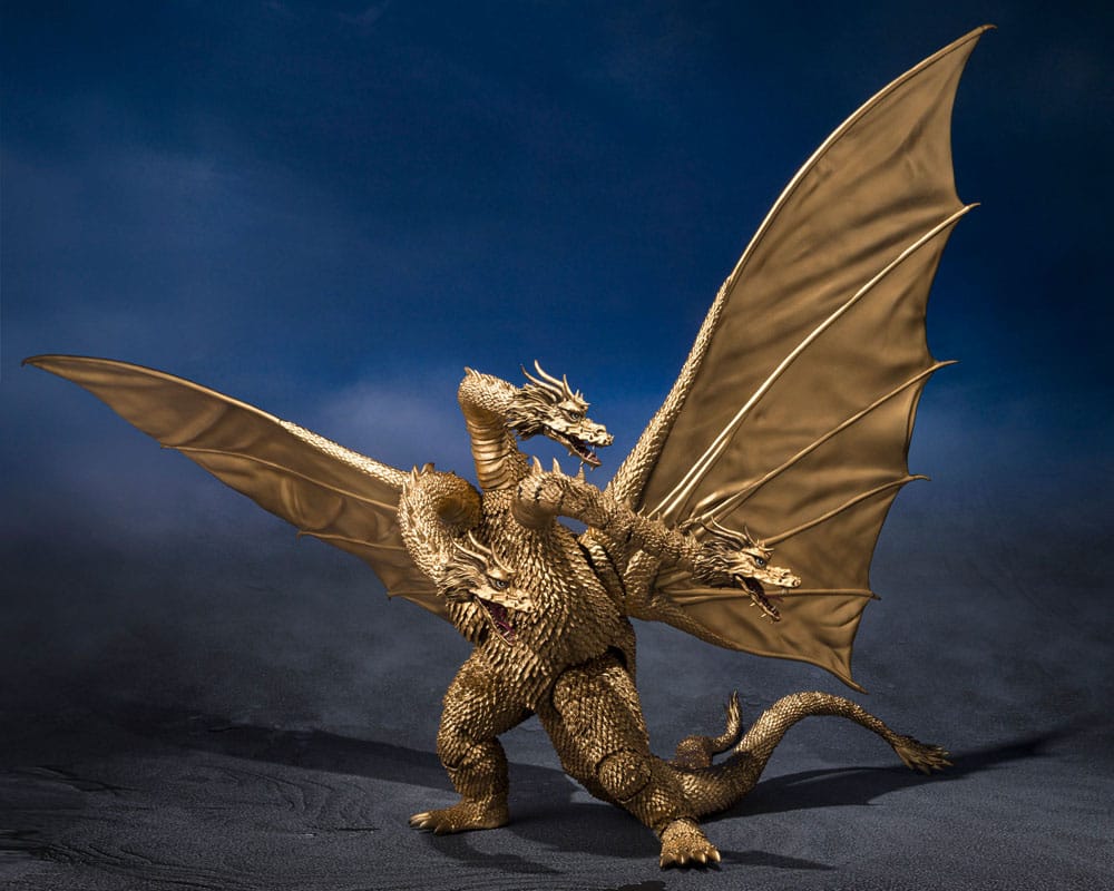 Godzilla S.H. Monster Arts Actionfigur King Ghidora (1972) 25 cm  