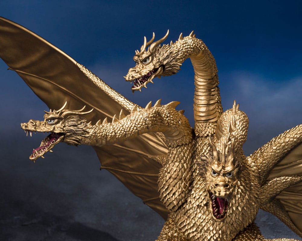 Godzilla S.H. Monster Arts Actionfigur King Ghidora (1972) 25 cm  