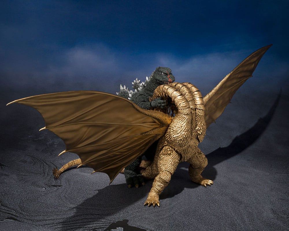 Godzilla S.H. Monster Arts Actionfigur King Ghidora (1972) 25 cm  