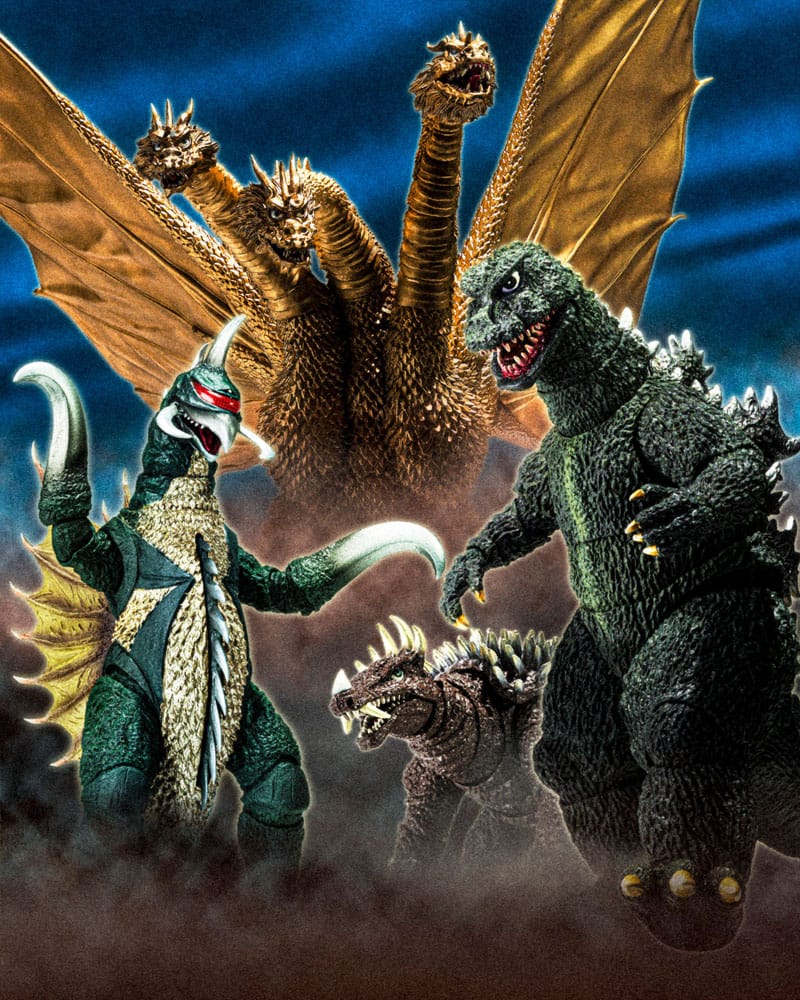 Godzilla S.H. Monster Arts Actionfigur King Ghidora (1972) 25 cm  
