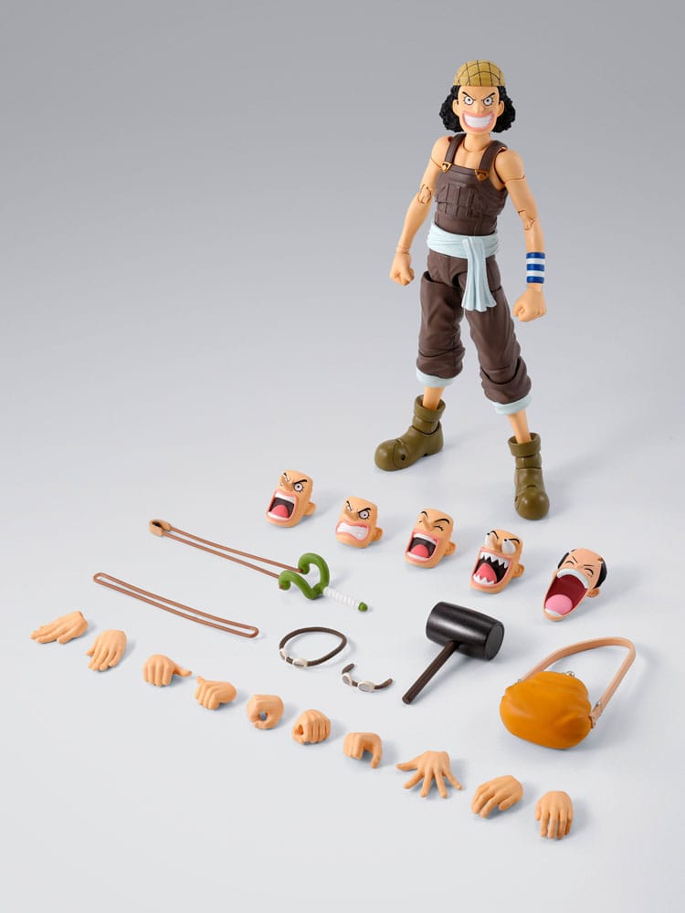 One Piece S.H.Figuarts Actionfigur Usopp Romance Dawn Ver. 15 cm     