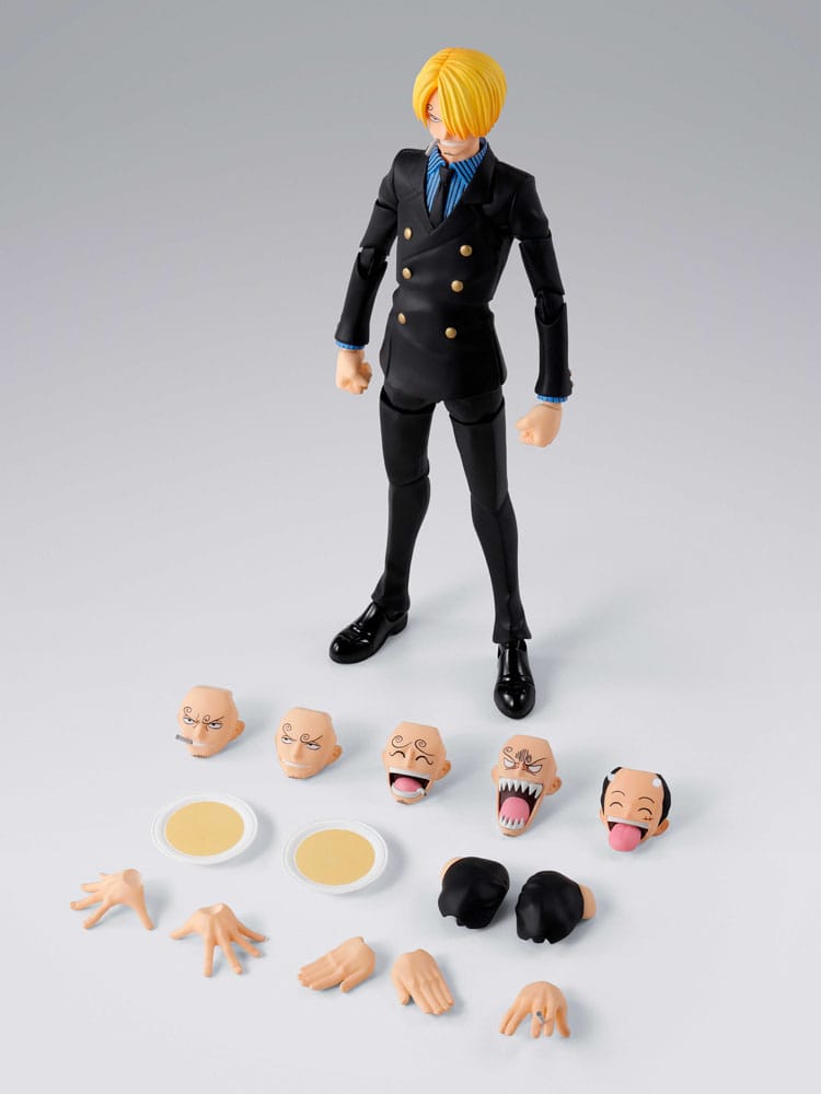 One Piece S.H.Figuarts Actionfigur Sanji Romance Dawn Ver. 15 cm      