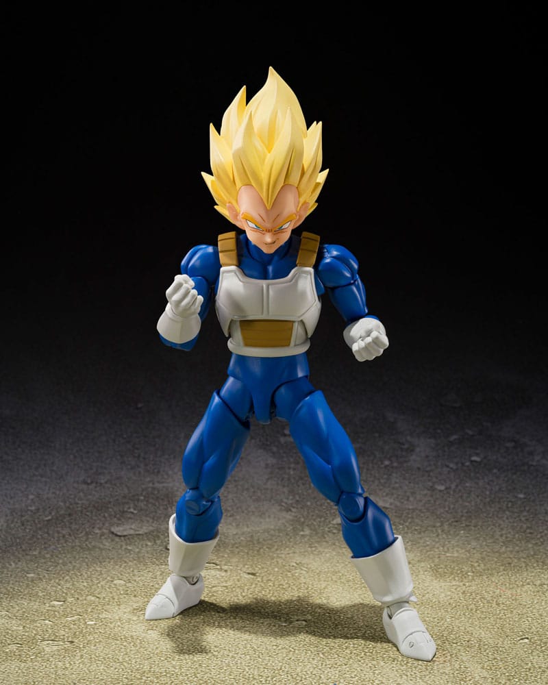 Dragon Ball Z S.H.Figuarts Actionfigur Super Saiyan Vegeta (Dangerous Pride) 14 cm       