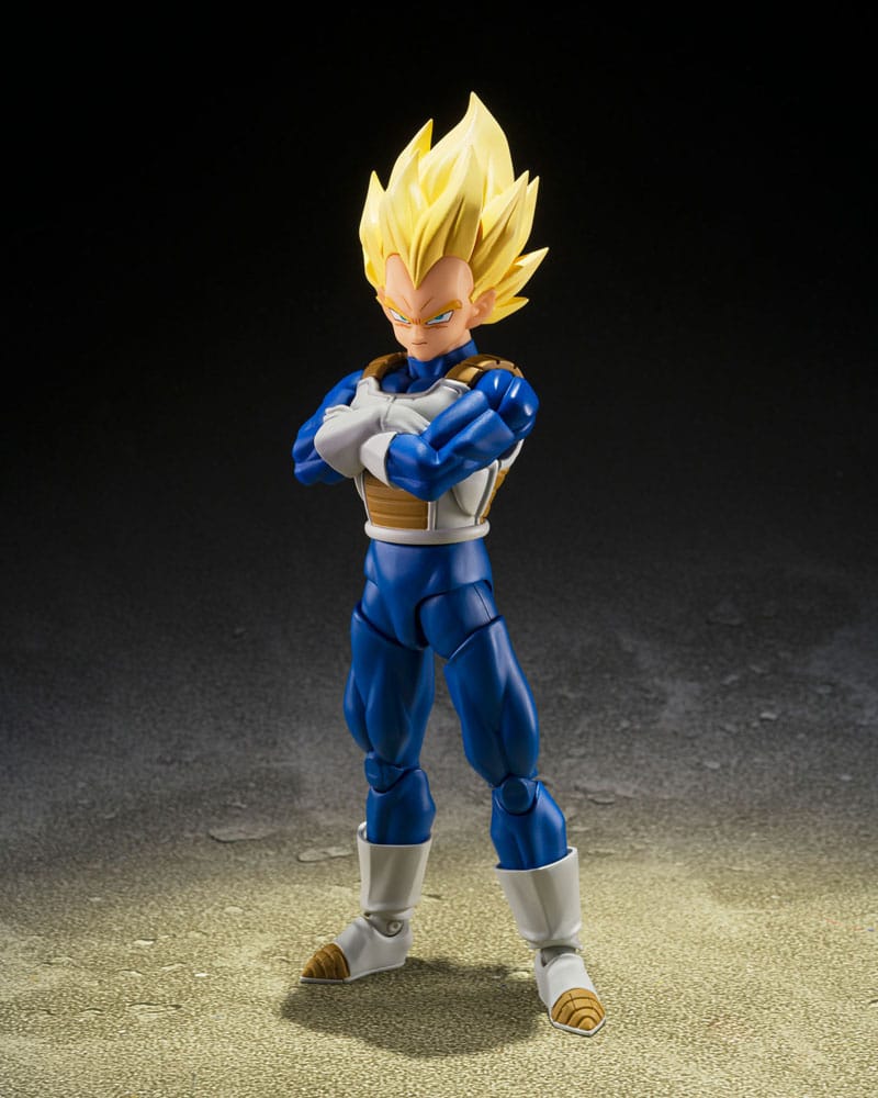 Dragon Ball Z S.H.Figuarts Actionfigur Super Saiyan Vegeta (Dangerous Pride) 14 cm       