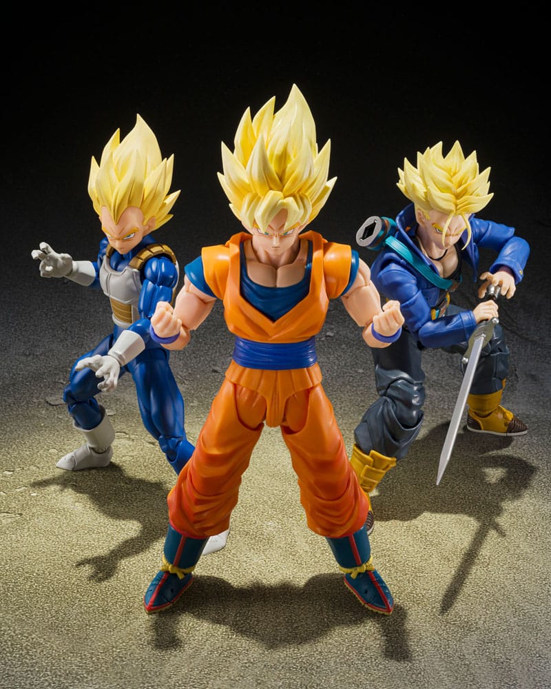 Dragon Ball Z S.H.Figuarts Actionfigur Super Saiyan Vegeta (Dangerous Pride) 14 cm       