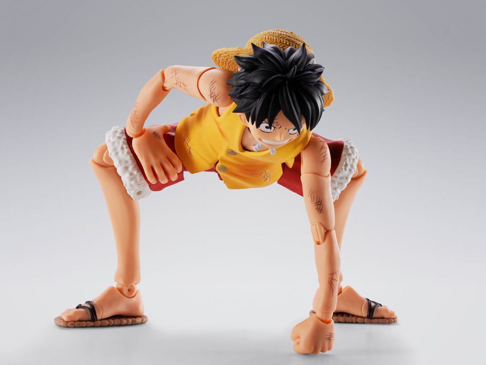 One Piece S.H.Figuarts Actionfigur Monkey D. Luffy Marineford 15 cm