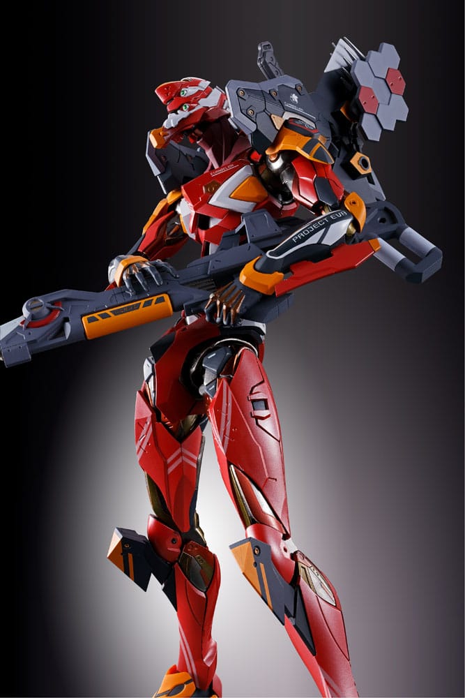 Neon Genesis Evangelion Metal Build Diecast Actionfigur Eva Production Model-02 30th with the Spear of Cassius 22 cm