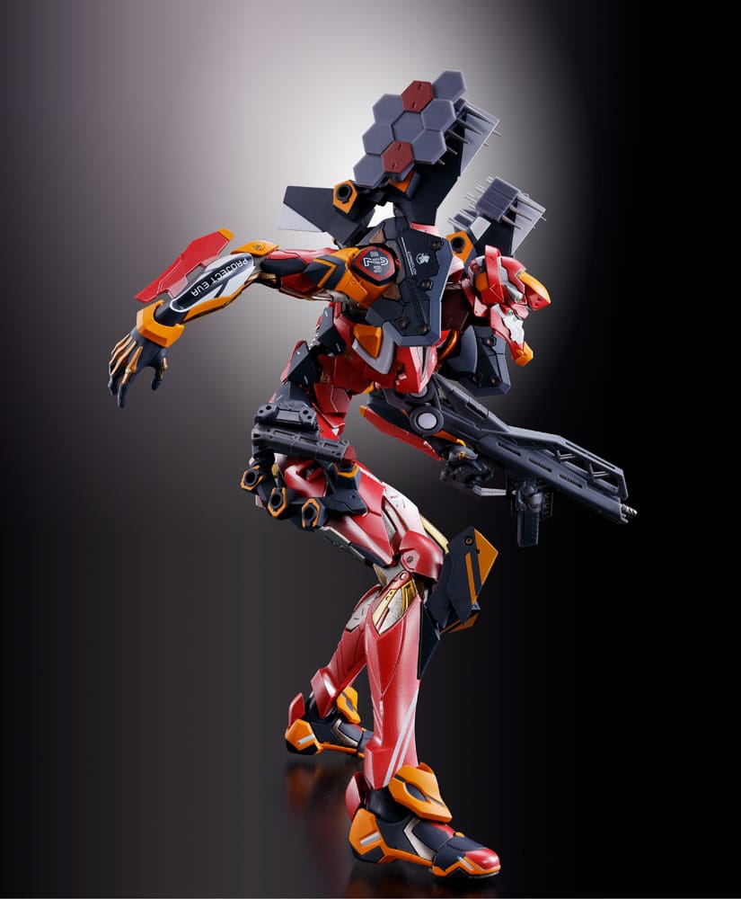 Neon Genesis Evangelion Metal Build Diecast Actionfigur Eva Production Model-02 30th with the Spear of Cassius 22 cm