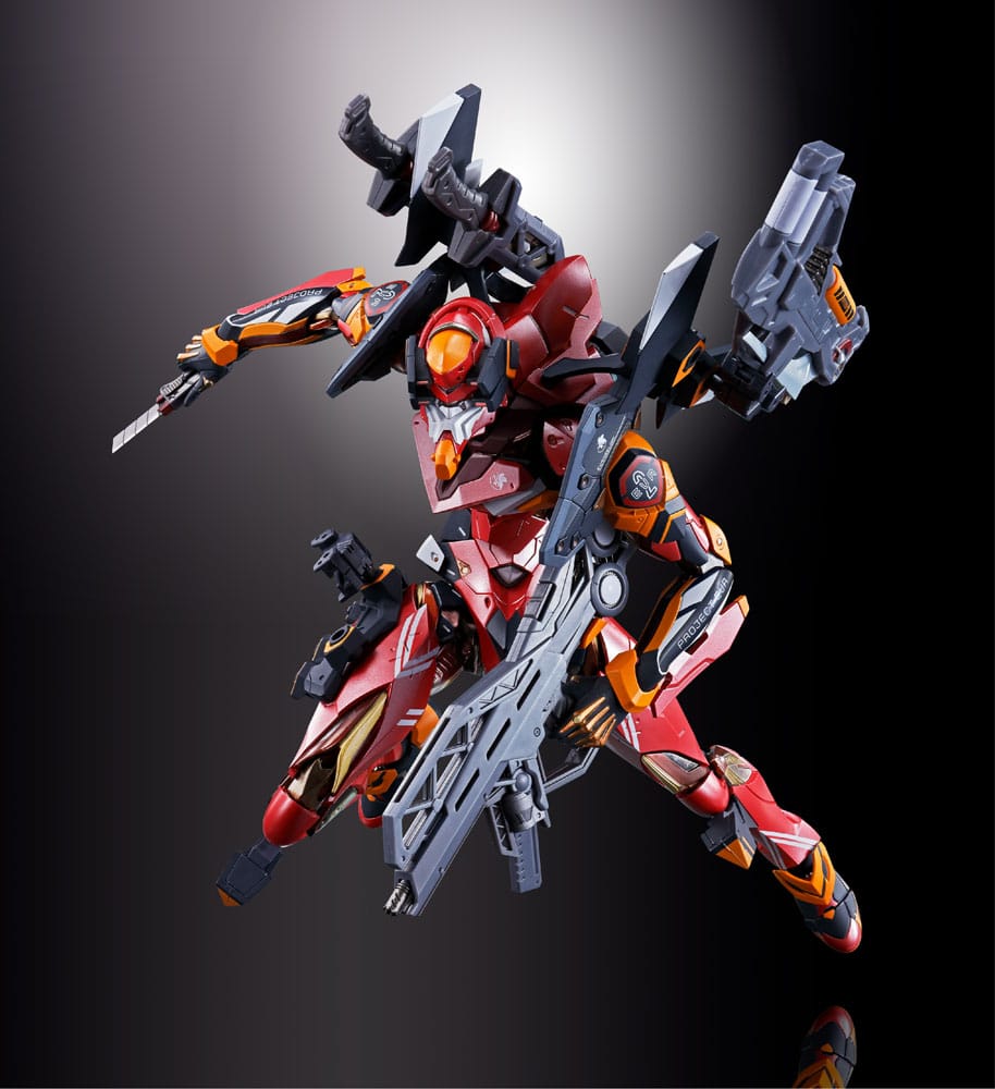 Neon Genesis Evangelion Metal Build Diecast Actionfigur Eva Production Model-02 30th with the Spear of Cassius 22 cm