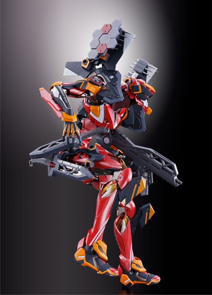 Neon Genesis Evangelion Metal Build Diecast Actionfigur Eva Production Model-02 30th with the Spear of Cassius 22 cm