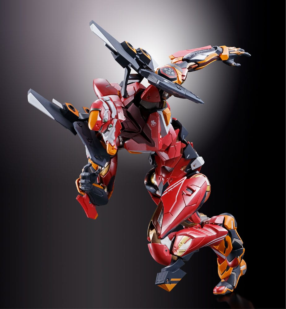 Neon Genesis Evangelion Metal Build Diecast Actionfigur Eva Production Model-02 30th with the Spear of Cassius 22 cm