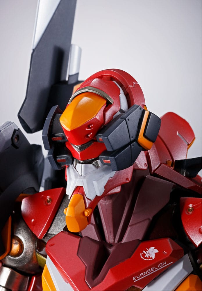 Neon Genesis Evangelion Metal Build Diecast Actionfigur Eva Production Model-02 30th with the Spear of Cassius 22 cm