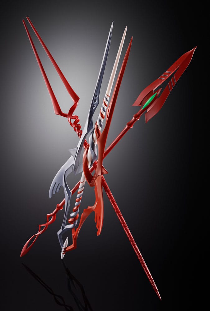 Neon Genesis Evangelion Metal Build Zubehör-Set 3 Spears Set for Eva 30th with the Spear Another Color