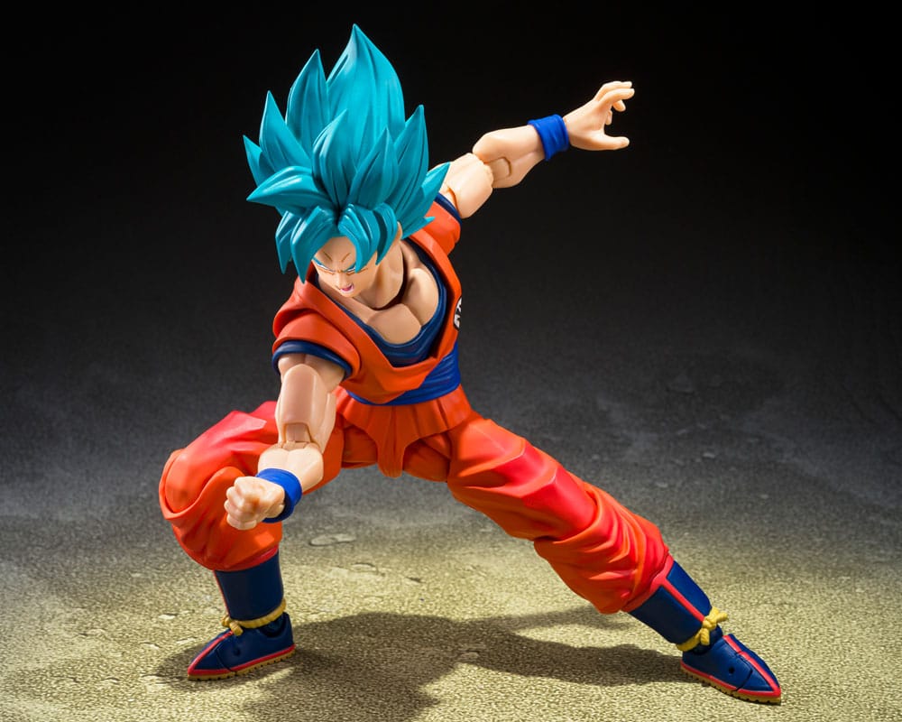 Dragon Ball Super S.H.Figuarts Actionfigur Super Saiyan God Super Son Guko (Blue power transcending Limits) 15 cm       