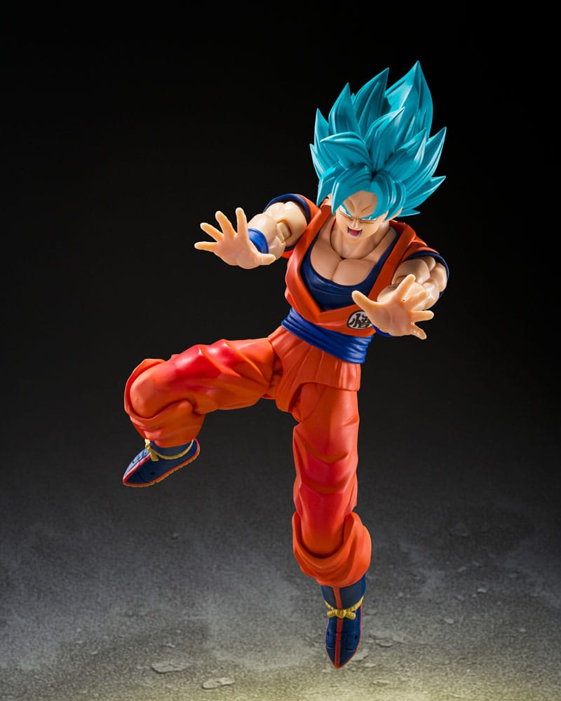 Dragon Ball Super S.H.Figuarts Actionfigur Super Saiyan God Super Son Guko (Blue power transcending Limits) 15 cm       