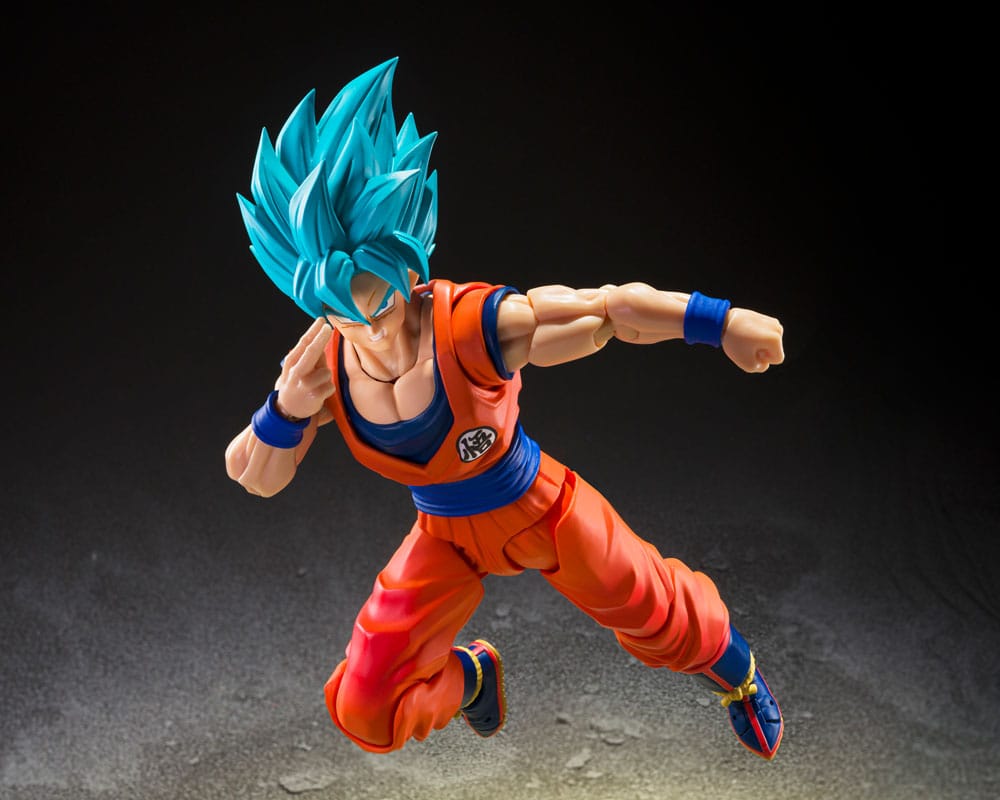 Dragon Ball Super S.H.Figuarts Actionfigur Super Saiyan God Super Son Guko (Blue power transcending Limits) 15 cm       