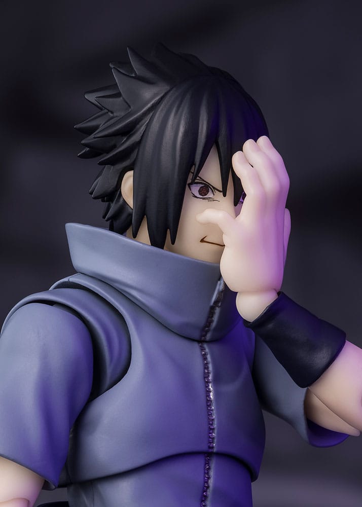 Naruto S.H.Figuarts Actionfigur Sasuke Uchiha Solitary Shinobi 15 cm          