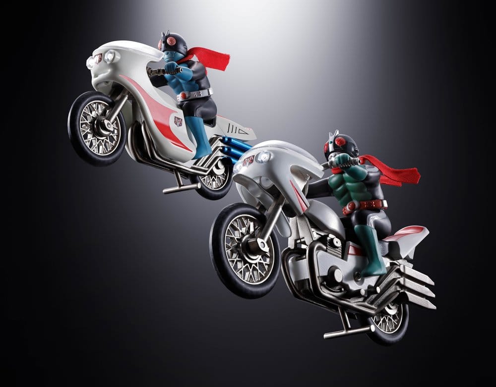 Kamen Rider Chogokin Diecast Actionfigur Cyclone (Masked Rider 2) 9 cm