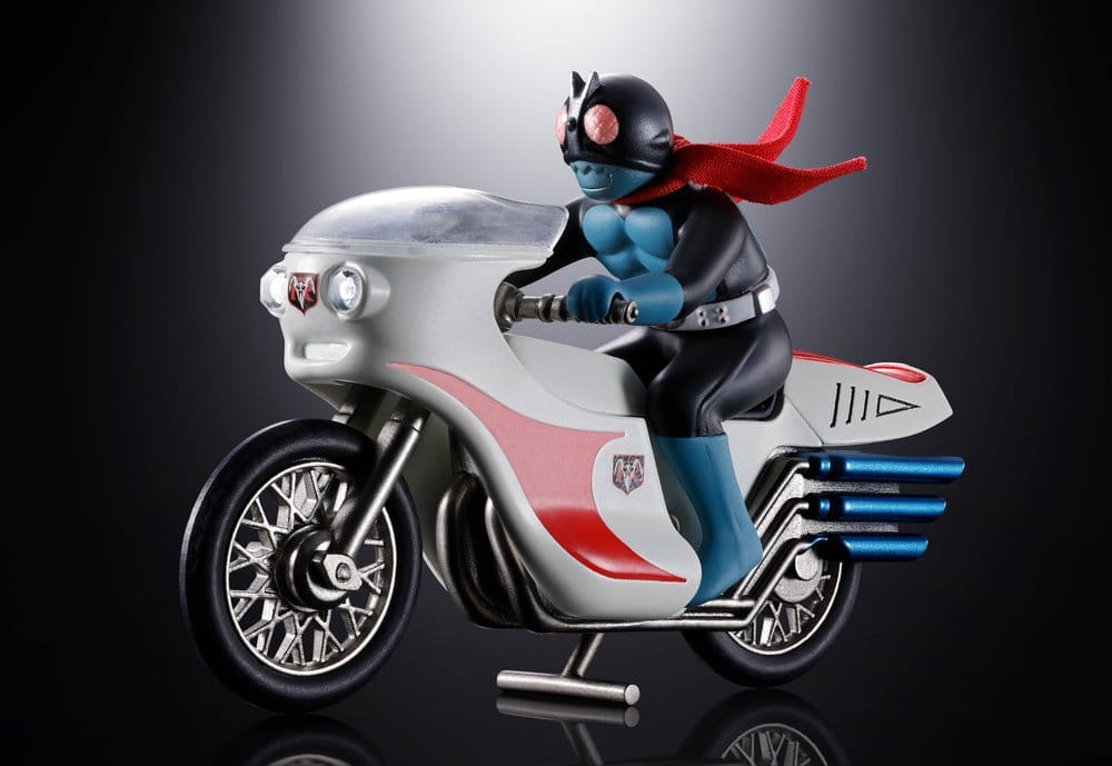Kamen Rider Chogokin Diecast Actionfigur Cyclone (Masked Rider 1) 9 cm