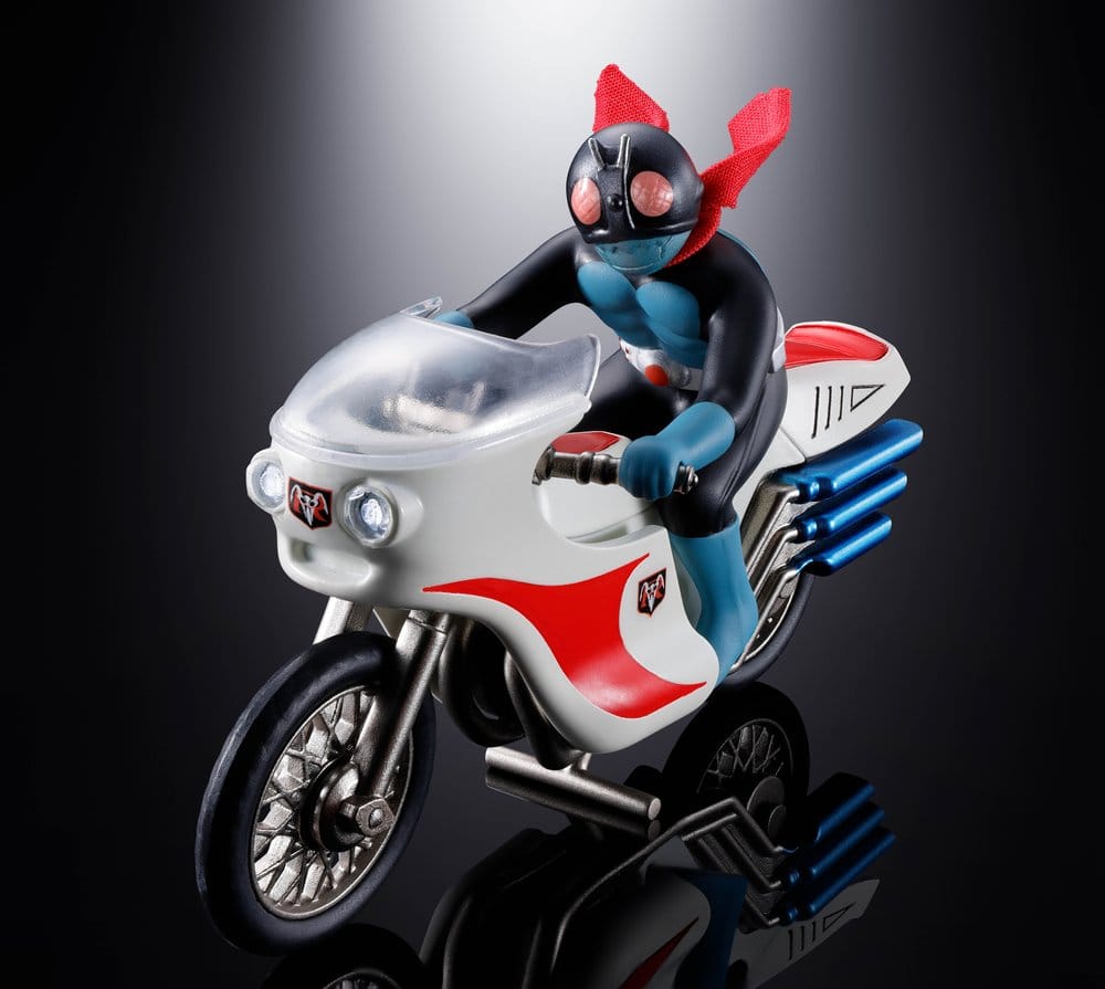 Kamen Rider Chogokin Diecast Actionfigur Cyclone (Masked Rider 1) 9 cm