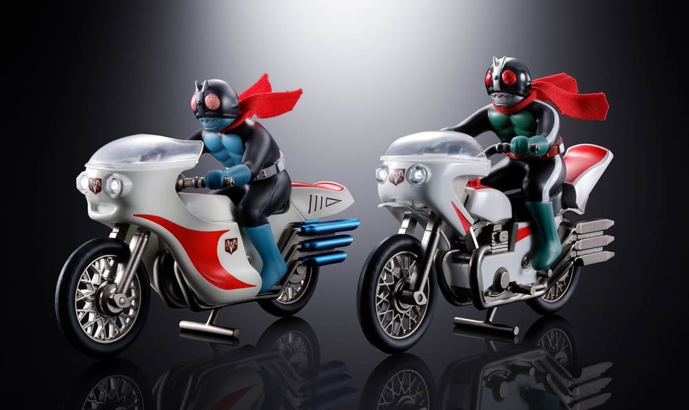 Kamen Rider Chogokin Diecast Actionfigur Cyclone (Masked Rider 1) 9 cm