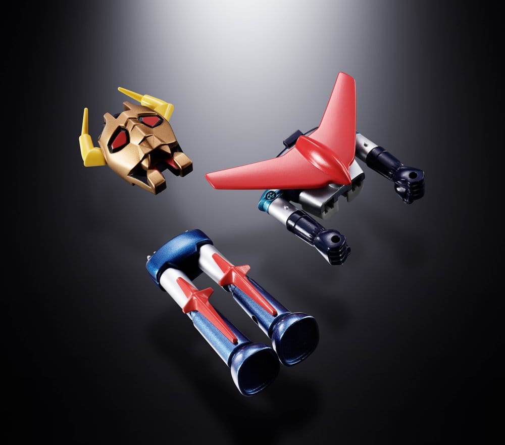 Dino Mech Gaiking Chogokin Actionfigur Daikumaryu & Gaiking 20 cm