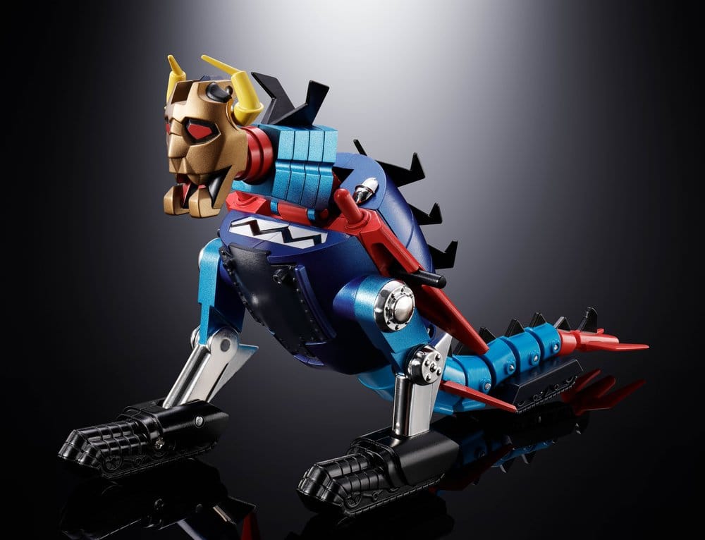 Dino Mech Gaiking Chogokin Actionfigur Daikumaryu & Gaiking 20 cm