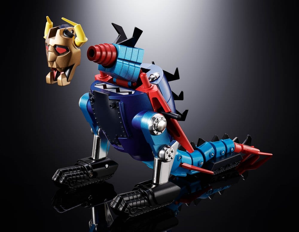 Dino Mech Gaiking Chogokin Actionfigur Daikumaryu & Gaiking 20 cm