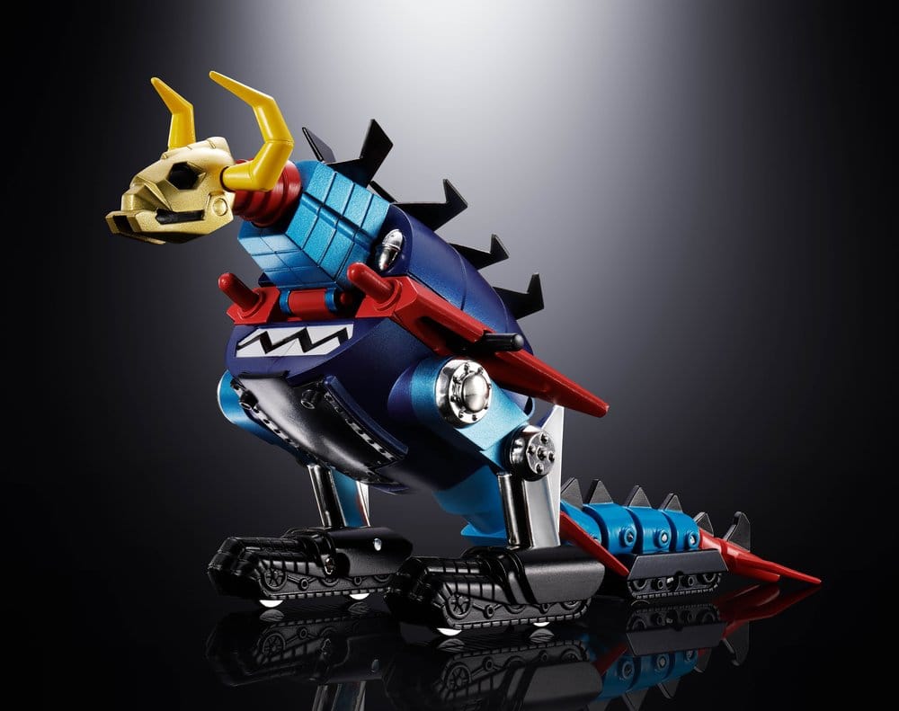 Dino Mech Gaiking Chogokin Actionfigur Daikumaryu & Gaiking 20 cm