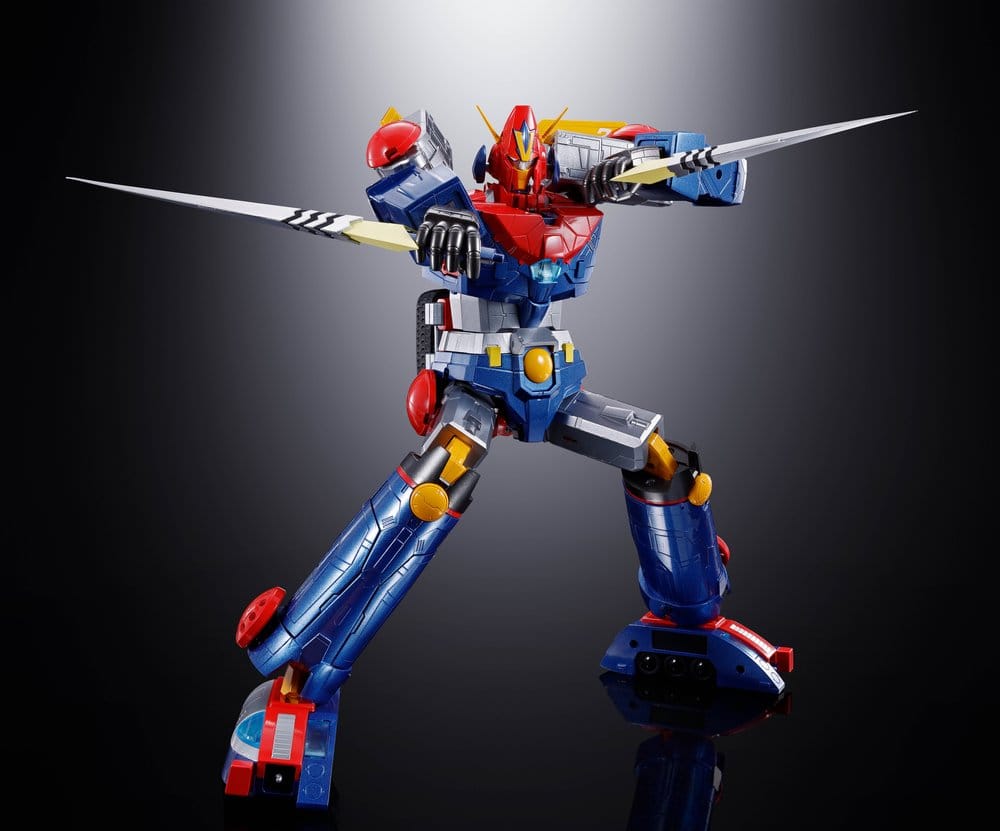 Chodenji Robot Combattler V Soul of Chogokin Diecast Actionfigur GX-121 Combattler V6 26 cm