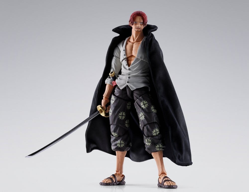 One Piece S.H.Figuarts Actionfigur Shanks -Marineford- 17 cm