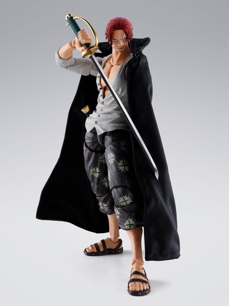 One Piece S.H.Figuarts Actionfigur Shanks -Marineford- 17 cm