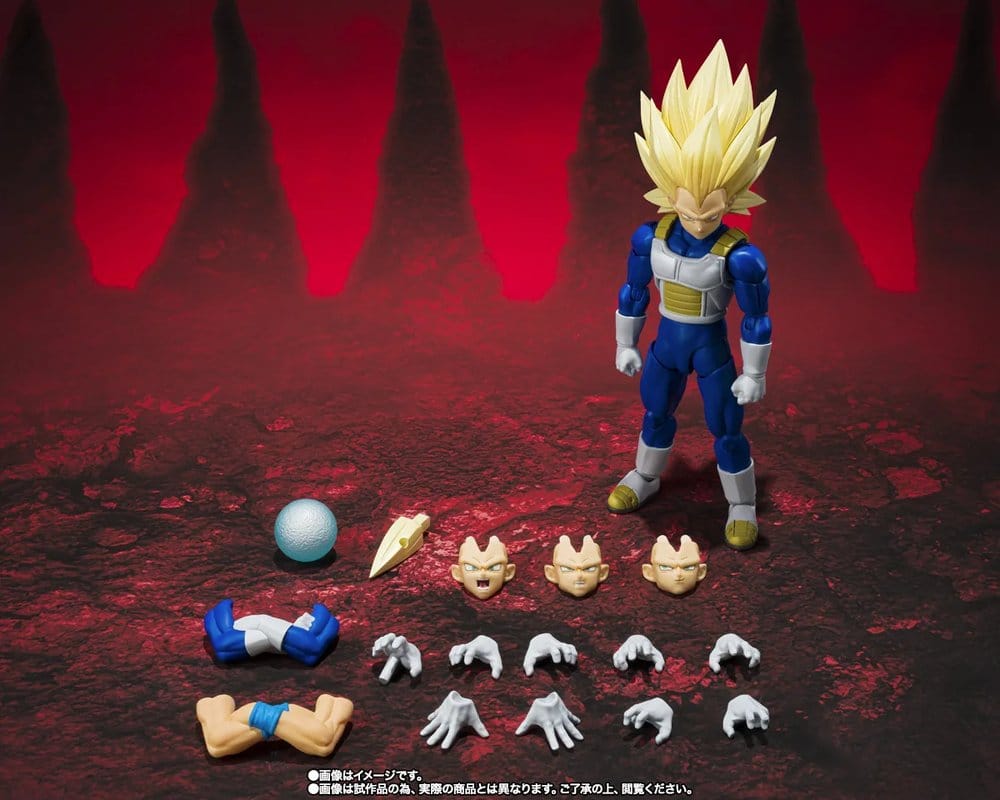 Dragon Ball Daima S.H.Figuarts Actionfigur Super Saiyan 3 Vegeta 15 cm
