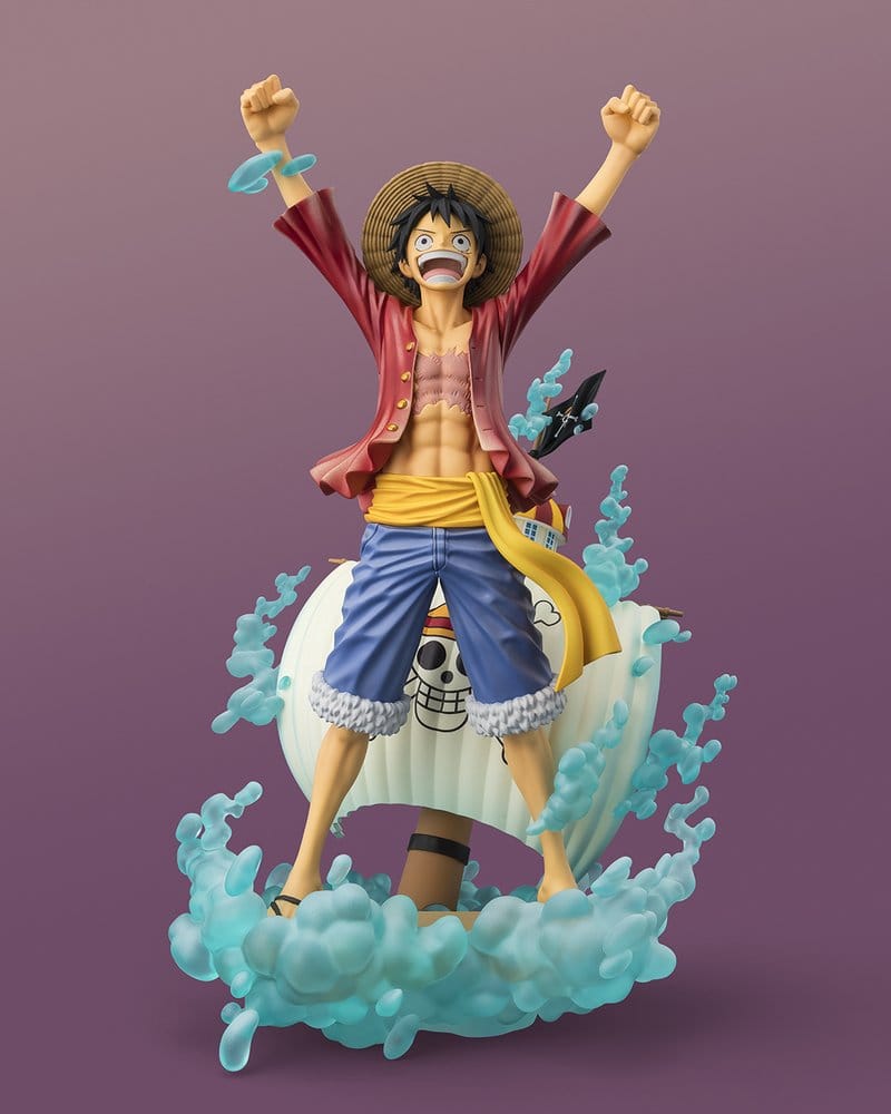 One Piece Figuarts ZERO (STARTune) PVC-Figur Monkey D. Luffy -Setting out for the New World- 25 cm