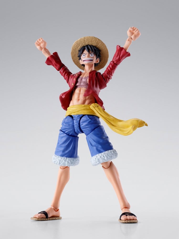 One Piece S.H.Figuarts Actionfigur Monkey D. Ruffy -Two Years Later- 15 cm